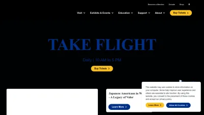 Screenshot preview of museumofflight.org