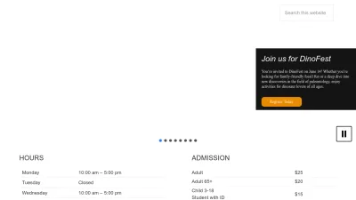 Screenshot of Carnegiemnh.org