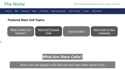 Screenshot of Ipscell.com