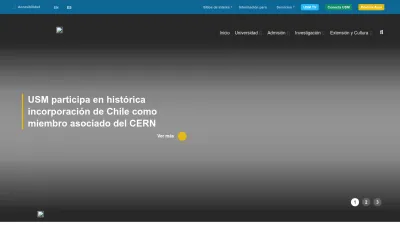 Screenshot of Usm.cl