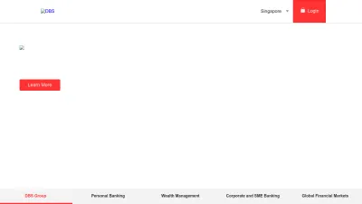 Screenshot of Dbs.com.sg