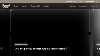 Screenshot preview of renaultgroup.com