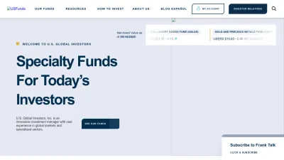 Screenshot of Usfunds.com