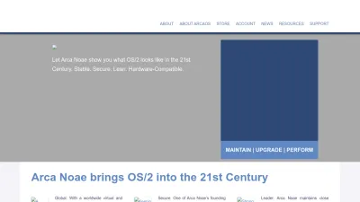 Screenshot of Arcanoae.com