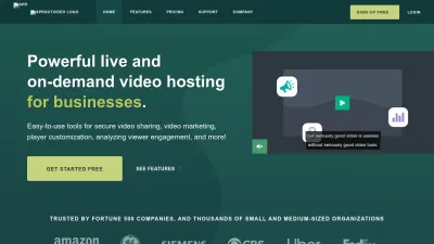 Screenshot of Sproutvideo.com