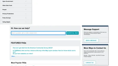Screenshot of Ask.census.gov