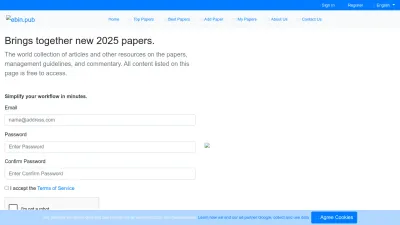 Screenshot of Ebin.pub