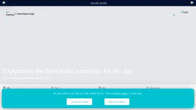 Screenshot of Resortpass.com