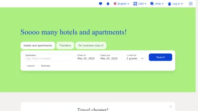 Screenshot preview of ostrovok.ru