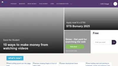 Screenshot preview of savethestudent.org