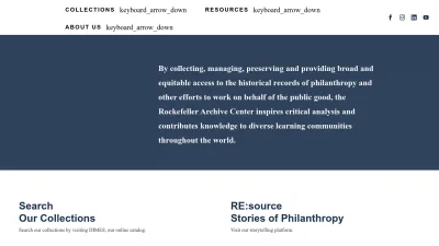 Screenshot of Rockarch.org