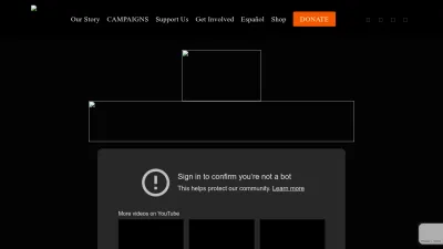 Screenshot of Seashepherd.org