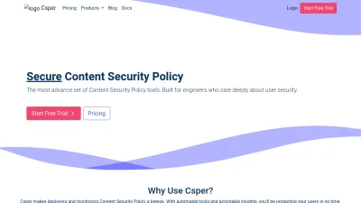 Screenshot of Csper.io