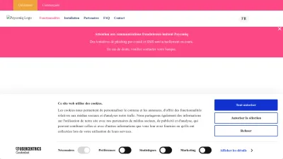 Screenshot of Payconiq.lu