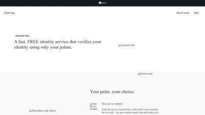 Screenshot preview of one.amazon.com