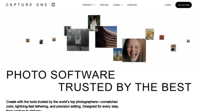 Screenshot of Captureone.com