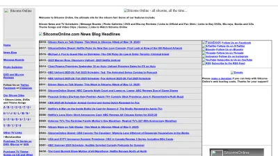 Screenshot of Sitcomsonline.com