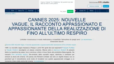 Screenshot of Mymovies.it