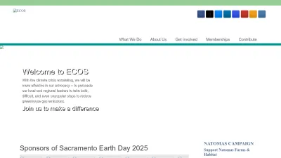 Screenshot of Ecosacramento.net