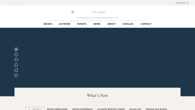 Screenshot of Groveatlantic.com