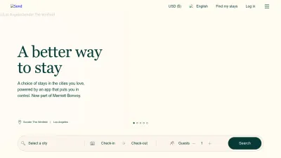 Screenshot of Sonder.com