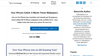 Screenshot preview of astrophotonsapps.com