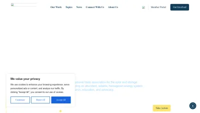 Screenshot of Seia.org