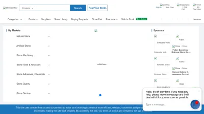 Screenshot of Stonecontact.com