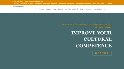 Screenshot of Culturematters.com