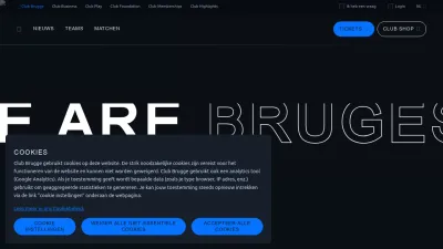 Screenshot of Clubbrugge.be