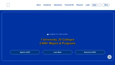 Screenshot preview of cuny.edu