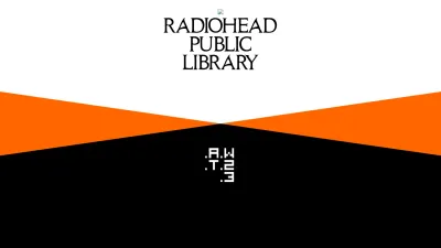 Screenshot of Radiohead.com