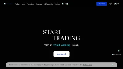 Screenshot preview of vtmarkets.com