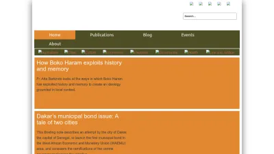 Screenshot of Africaresearchinstitute.org