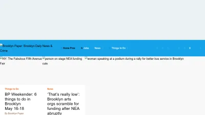Screenshot of Brooklynpaper.com