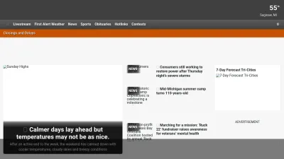 Screenshot preview of wnem.com