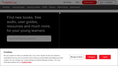 Screenshot of Ladybirdeducation.co.uk
