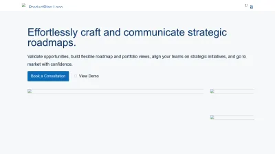 Screenshot of Productplan.com