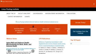 Screenshot of Lpi.oregonstate.edu