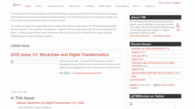 Screenshot of Timreview.ca