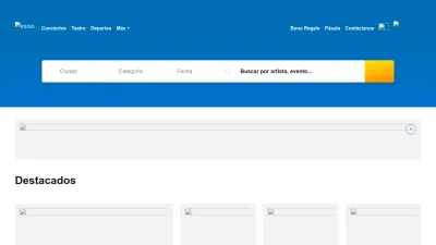 Screenshot of Tuboleta.com