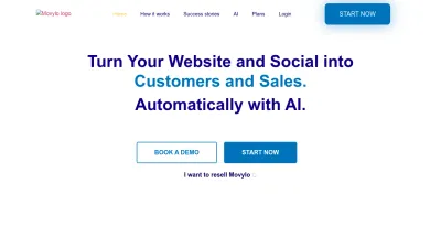 Screenshot of Movylo.com