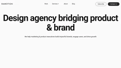 Screenshot of Ramotion.com