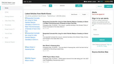 Screenshot of Kcnawatch.org