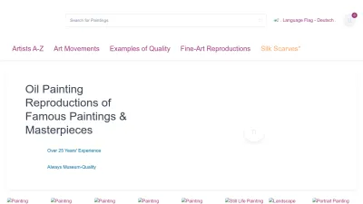 Screenshot of Topofart.com