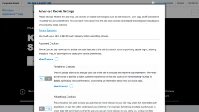 Screenshot preview of corteva.com