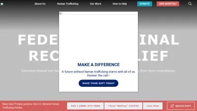 Screenshot of Polarisproject.org