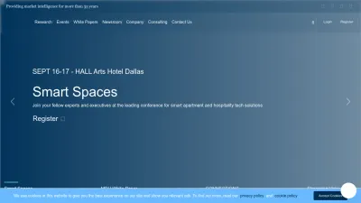 Screenshot of Parksassociates.com