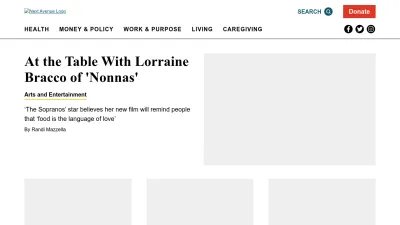 Screenshot of Nextavenue.org