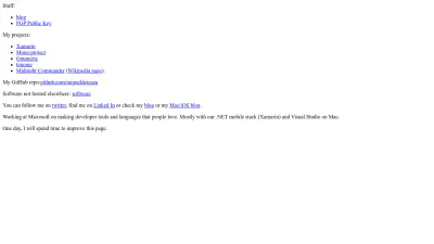 Screenshot of Tirania.org